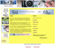 Tablet Screenshot of fote-press.de